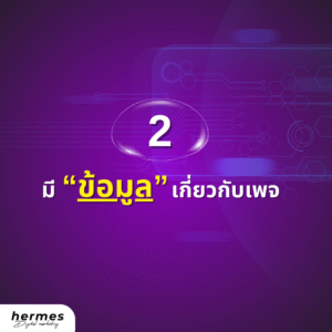เทคนิคมีข้อมูลเกี่ยวกับเพจ